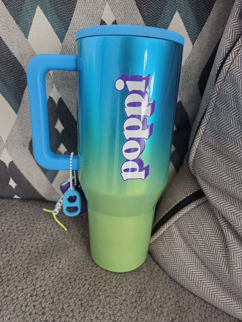 ✨ Limited Edition ✨ HydroJug x Poppi 40oz Traveler Straw Tumbler 🥤 - Picture 2 of 8